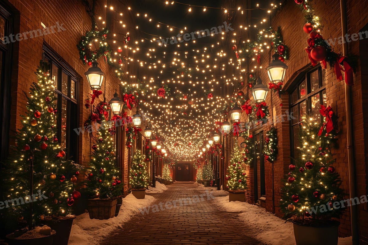 Classic Christmas Backdrop Images