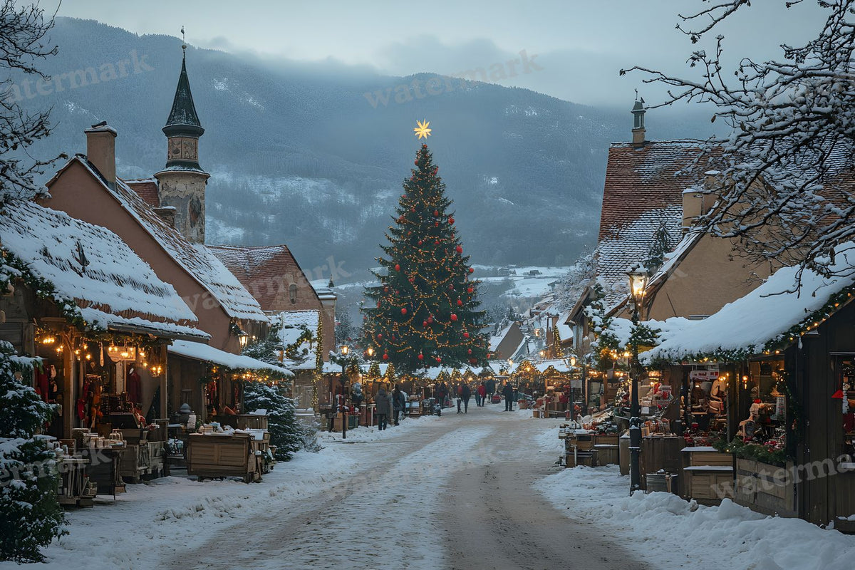 Classic Christmas Backdrop Images