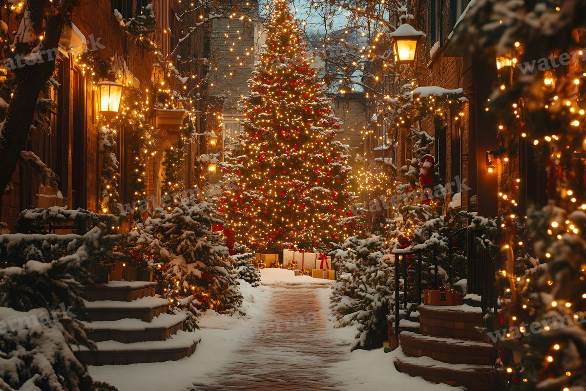 Classic Christmas Backdrop Images