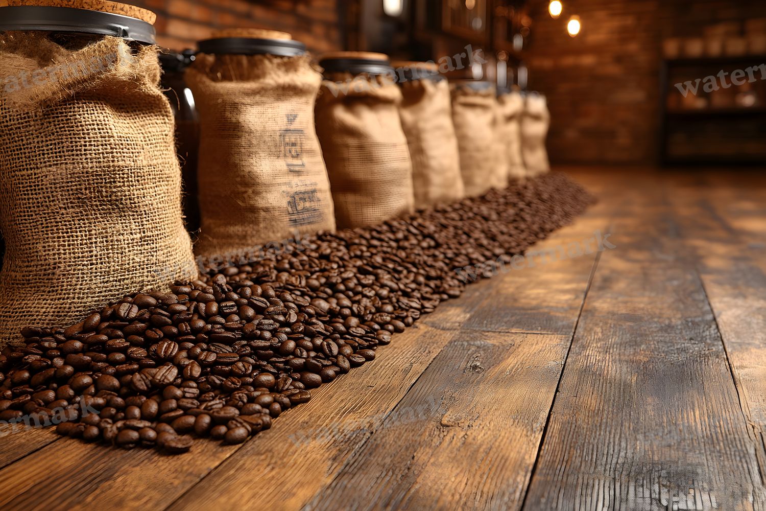 Coffee Shop Setting Backdrop Images