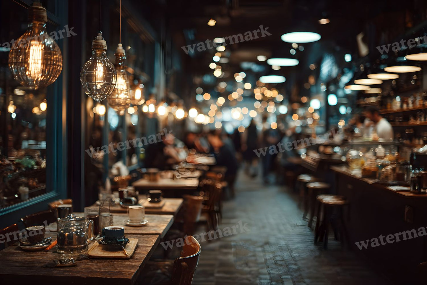 Coffee Shop Backdrop Images