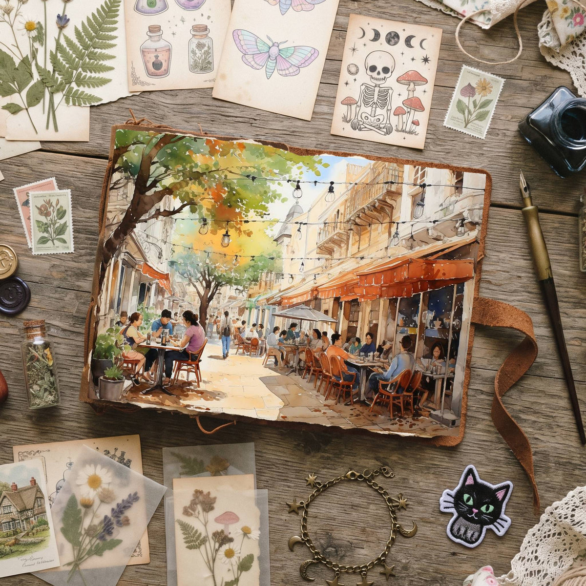 Coffee Shop Digital Papers