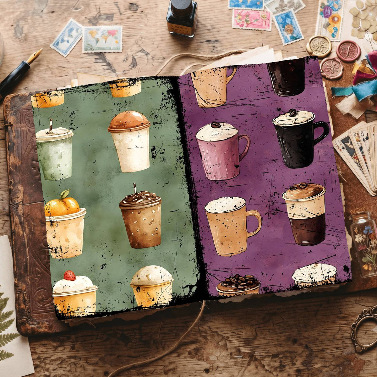Coffee Digital Papers