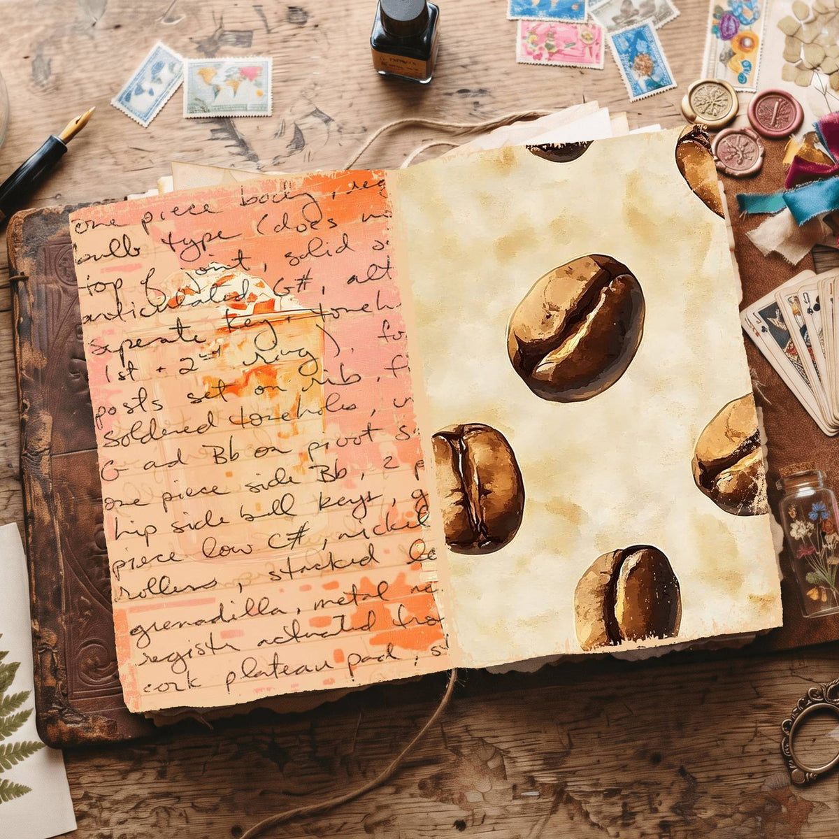 Coffee Digital Papers