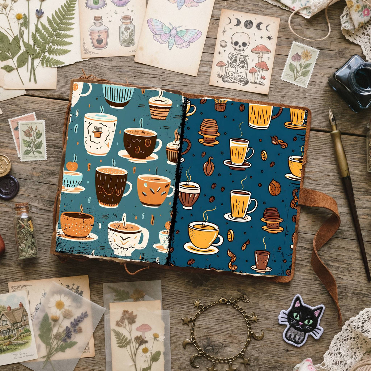 Coffee Digital Papers