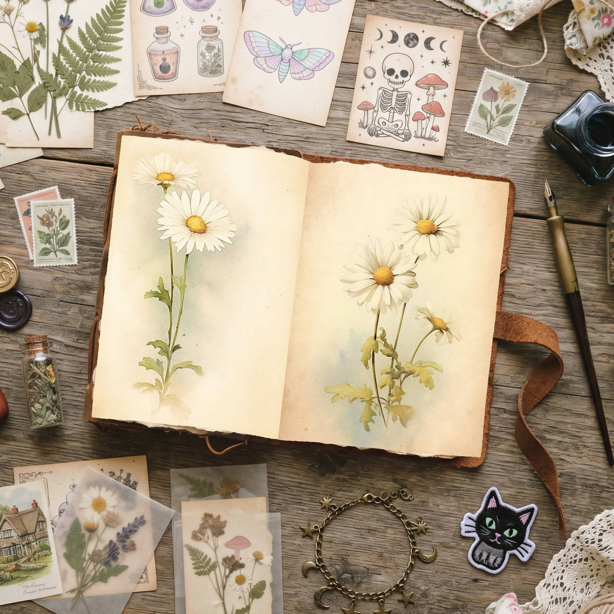 Daisies Digital Papers