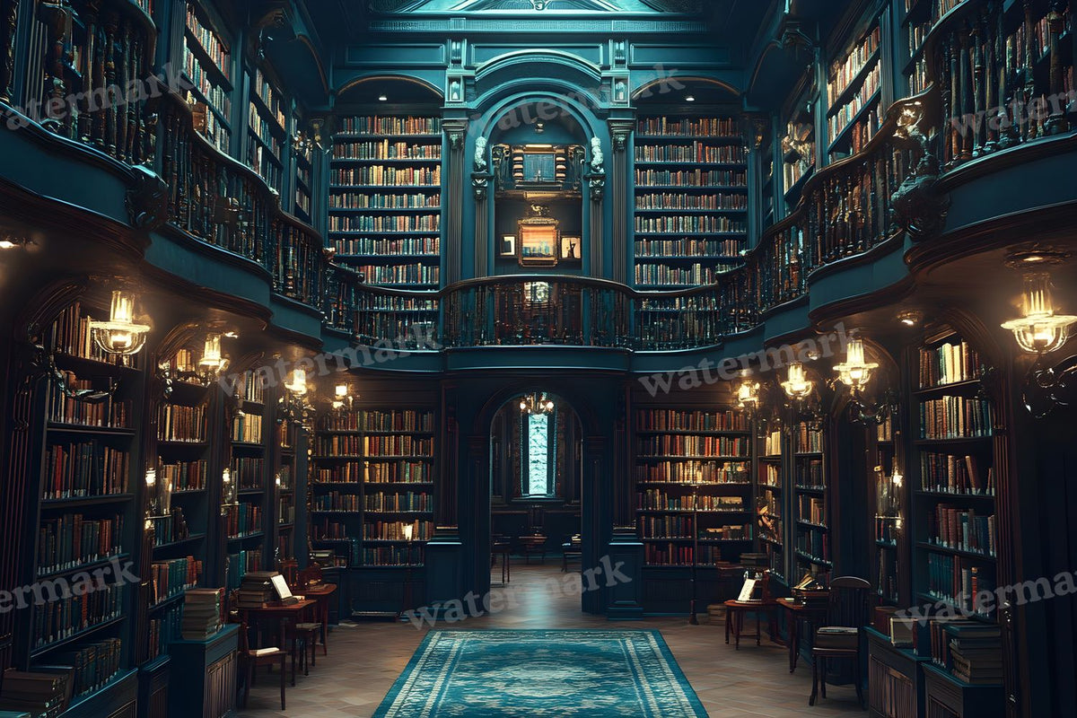 Dark Academia Study Backdrop Images