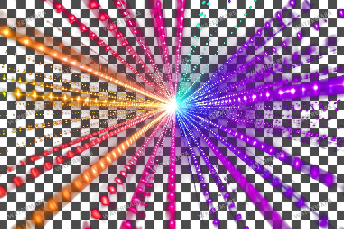 Disco Light Transparent Overlay Pngs