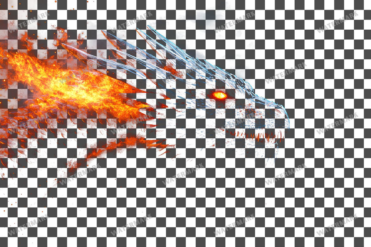 Dragon Head Transparent Overlay Pngs