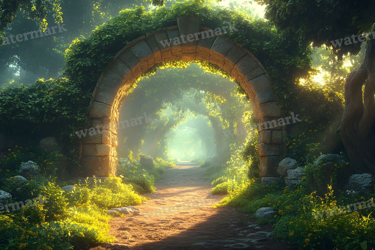 Enchanted Forest Backdrop Images