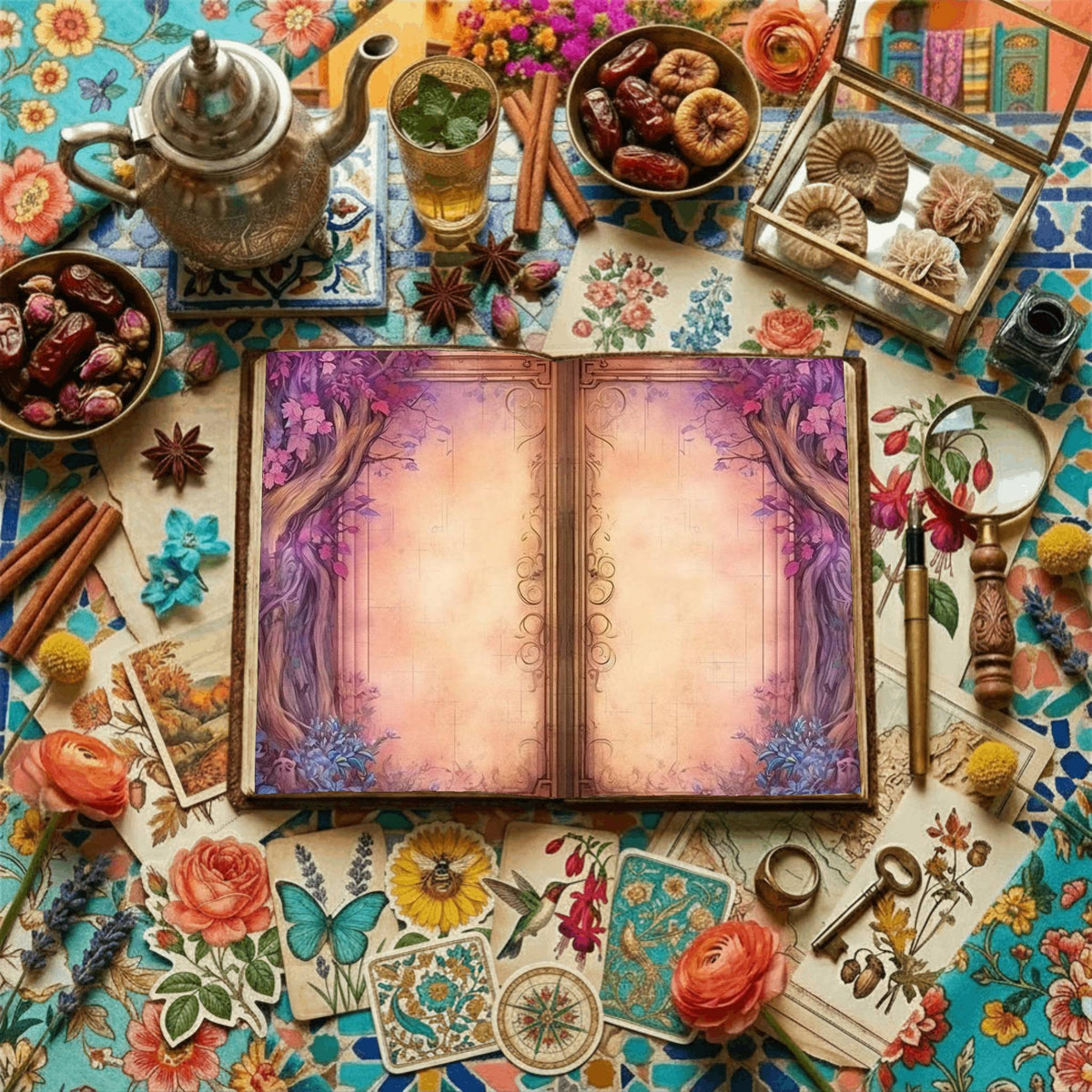 Fairy Doors Digital Papers