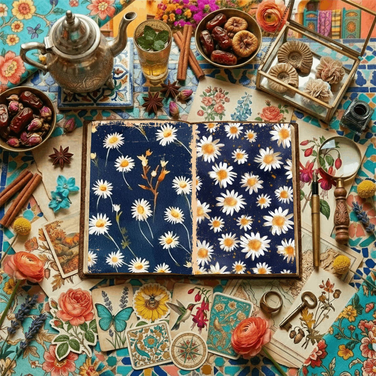 Floral Digital Papers