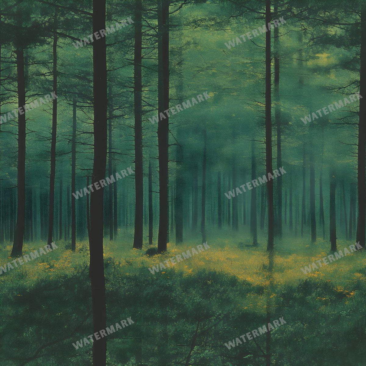 Forest Seamless Pattern