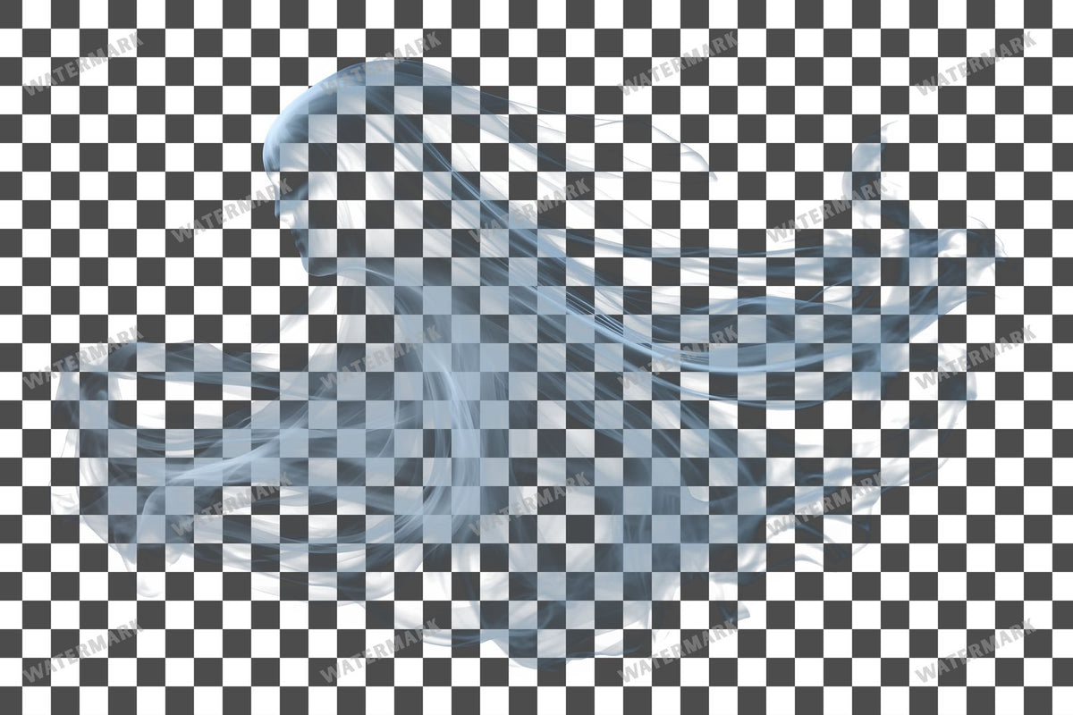 Ghostly Apparition Transparent Overlay Pngs