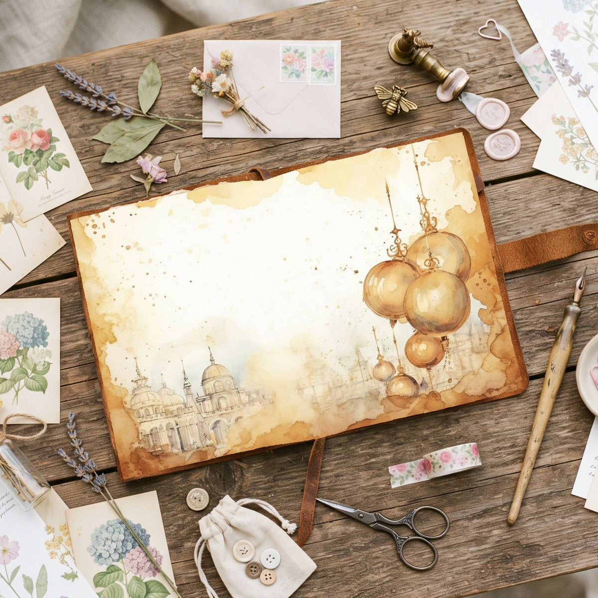 Gold Christmas Digital Papers