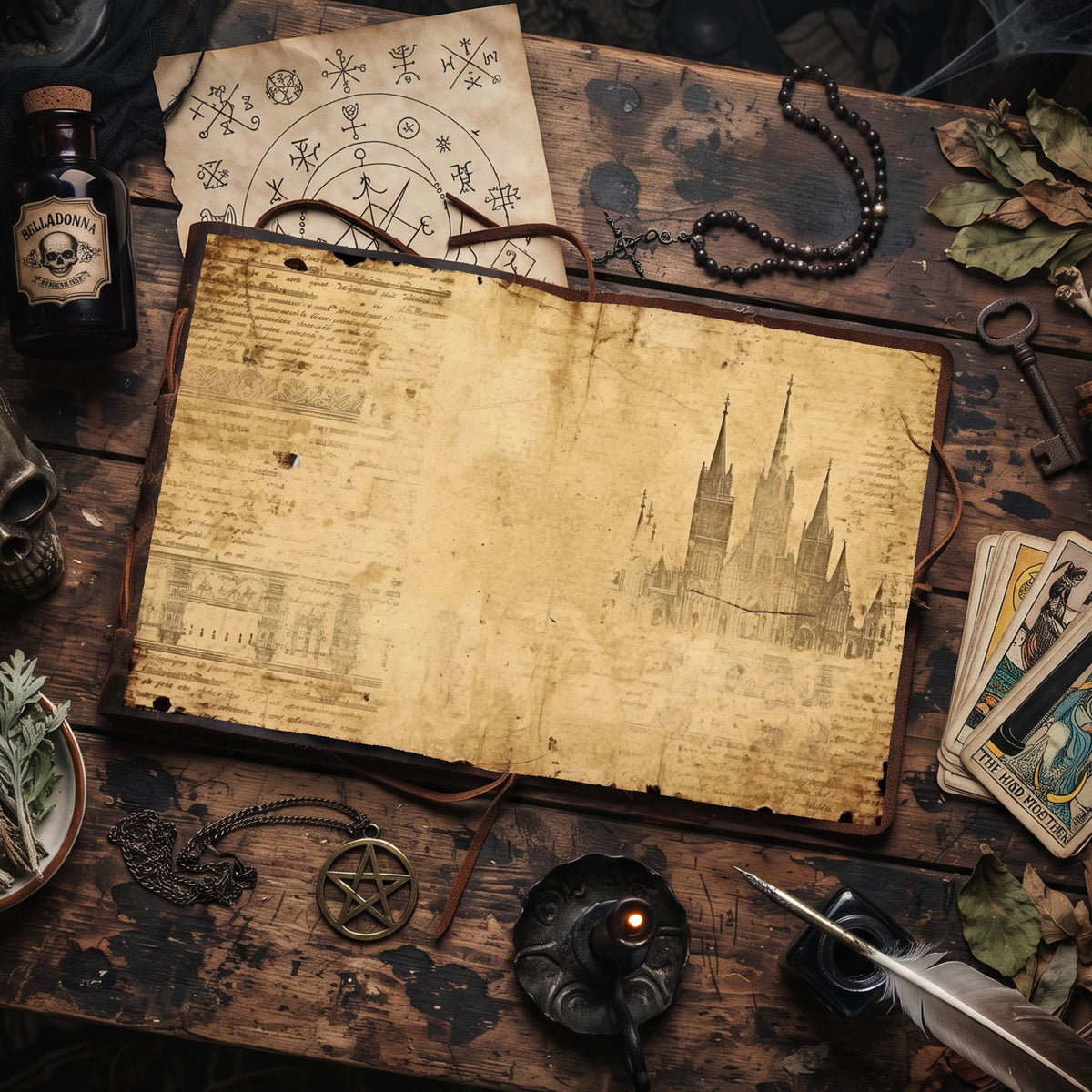 Gothic Cathedral Digital Papers