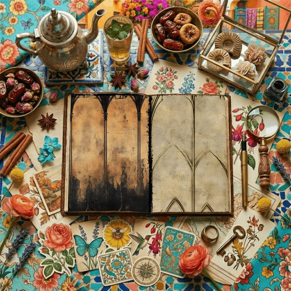 Gothic Digital Papers