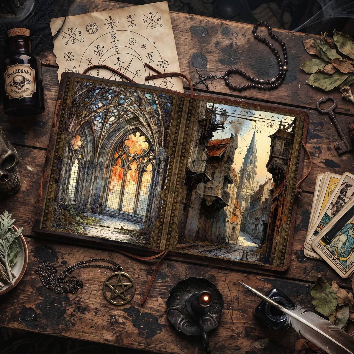 Gothic Digital Papers