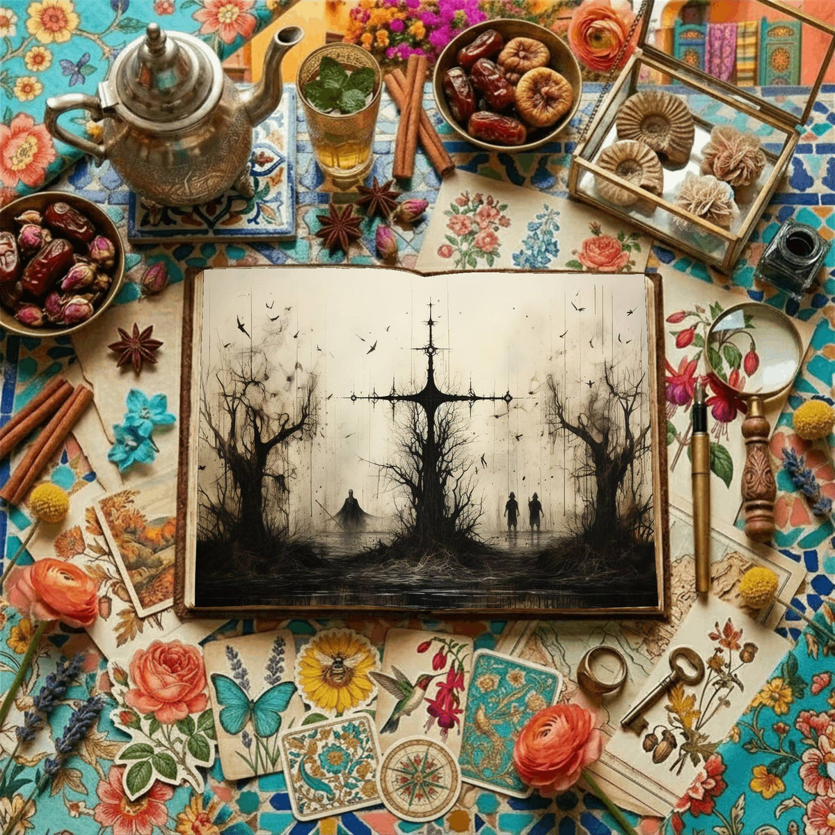Gothic Digital Papers