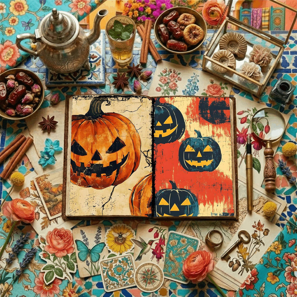 Halloween Digital Papers