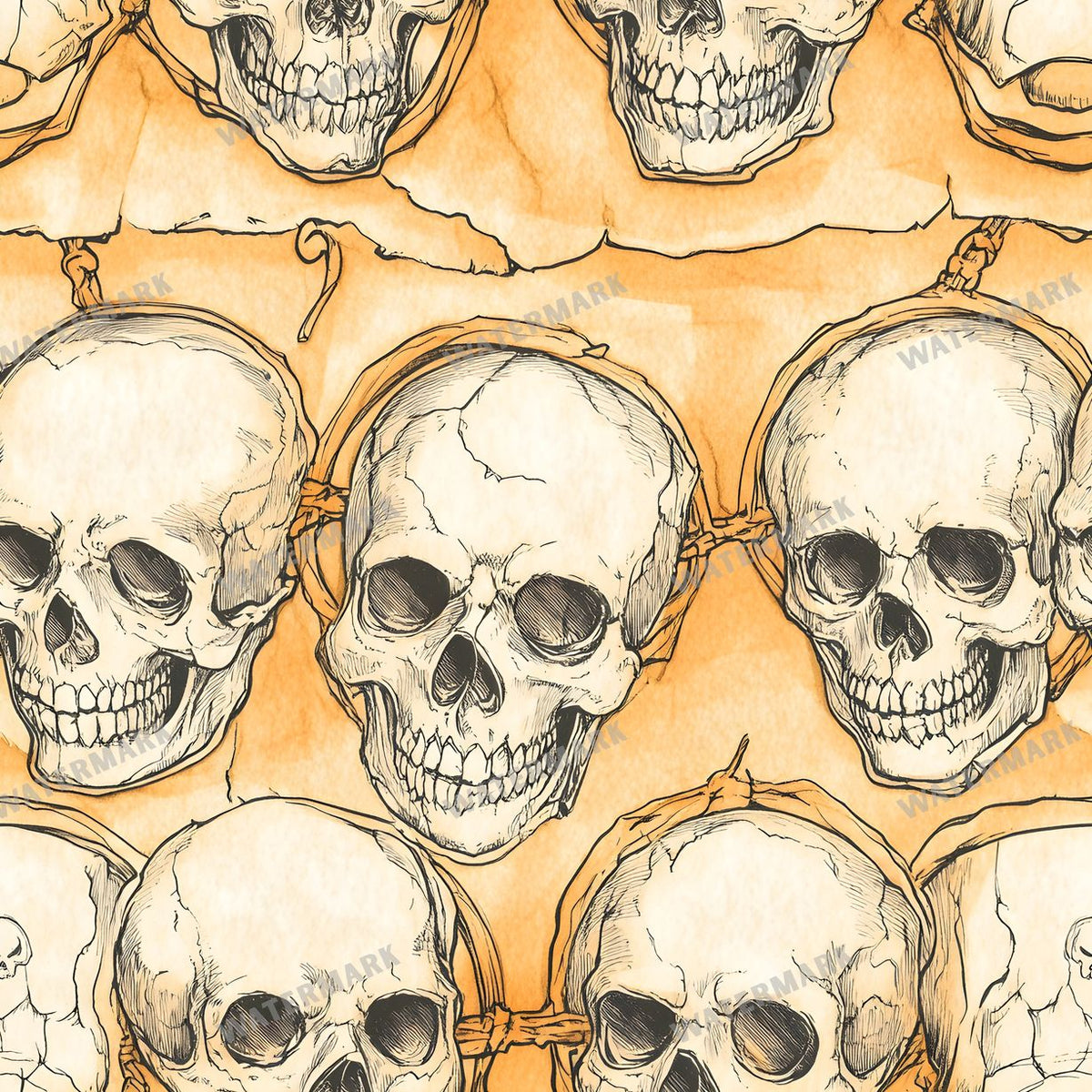 Halloween Seamless Pattern