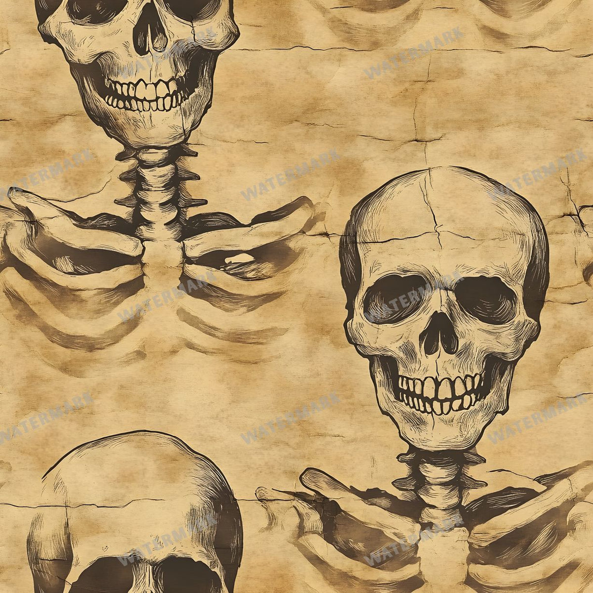 Halloween Seamless Pattern