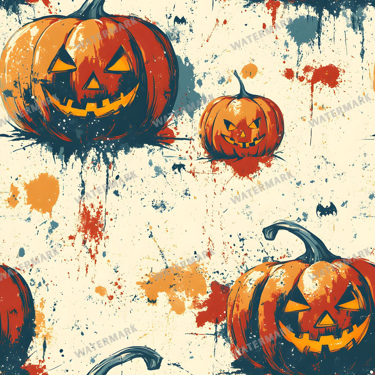 Halloween Seamless Pattern