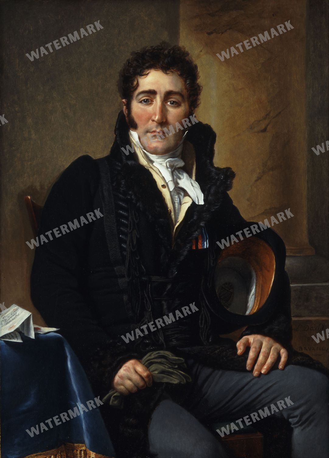 Jacques Louis David Vintage Paintings
