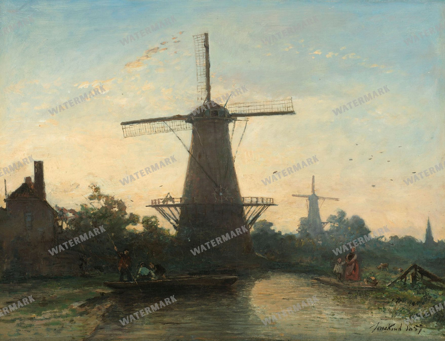 Landscapes Vintage Paintings