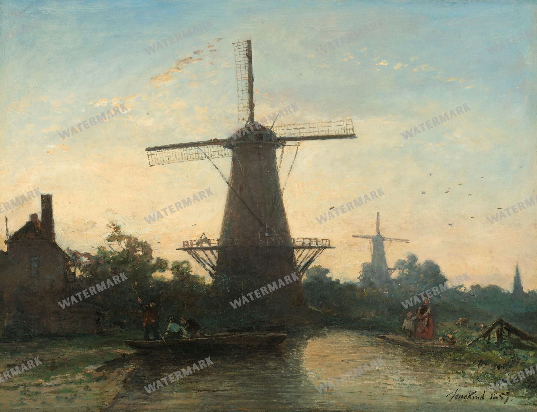 Landscapes Vintage Paintings