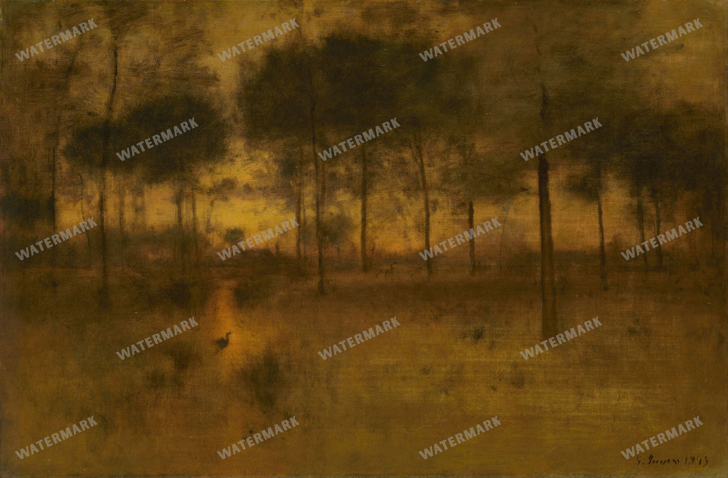 Landscapes Vintage Paintings