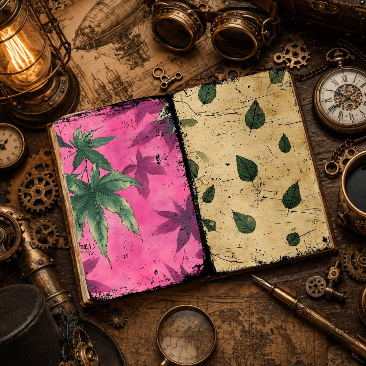 Leafy Digital Papers