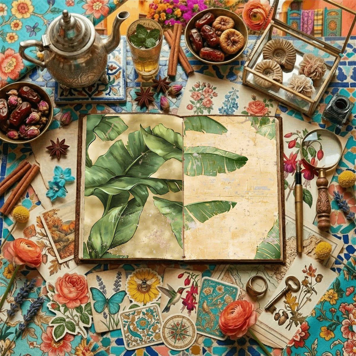 Leaves Digital Papers