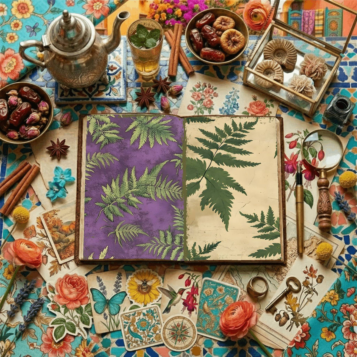 Leaves Digital Papers