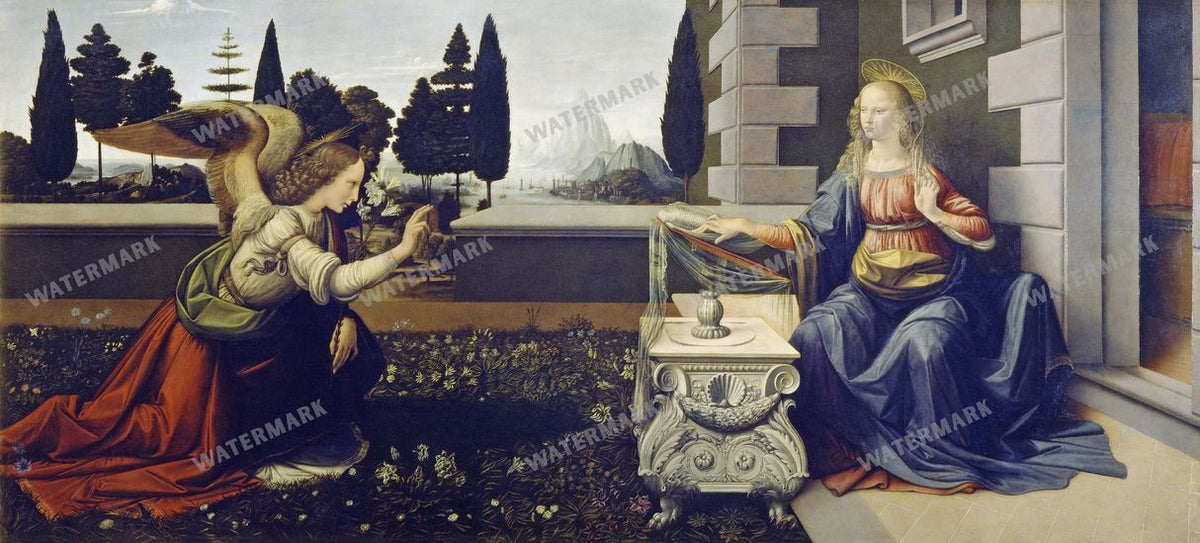 Leonardo Da Vinci Vintage Paintings