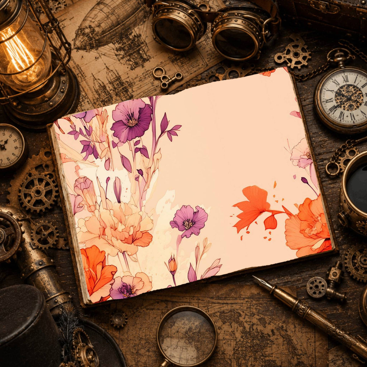 Lilies Digital Papers