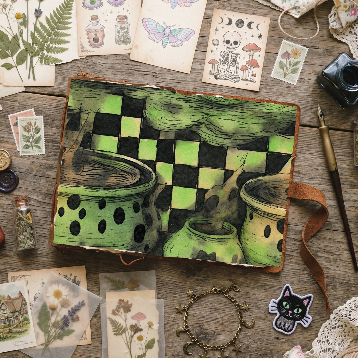 Mixed Halloween Digital Papers