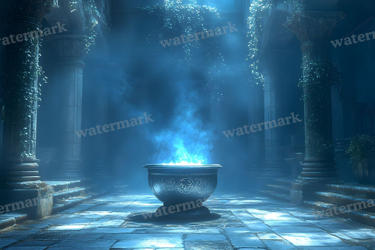 Moonlit Ritual Backdrop Images