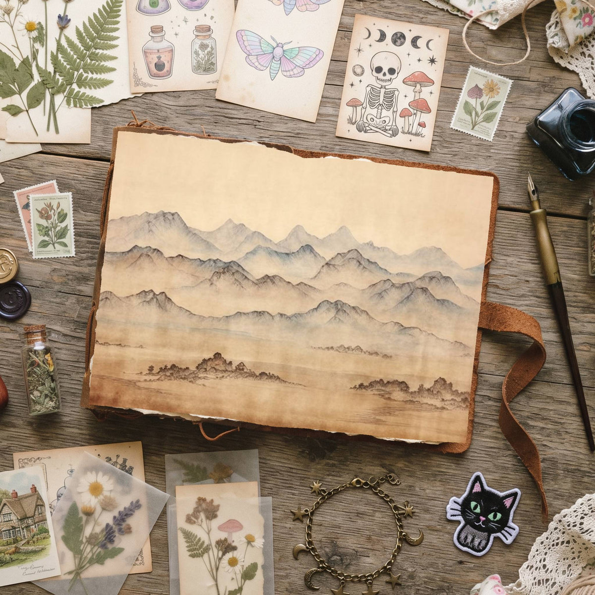 Mountains Digital Papers