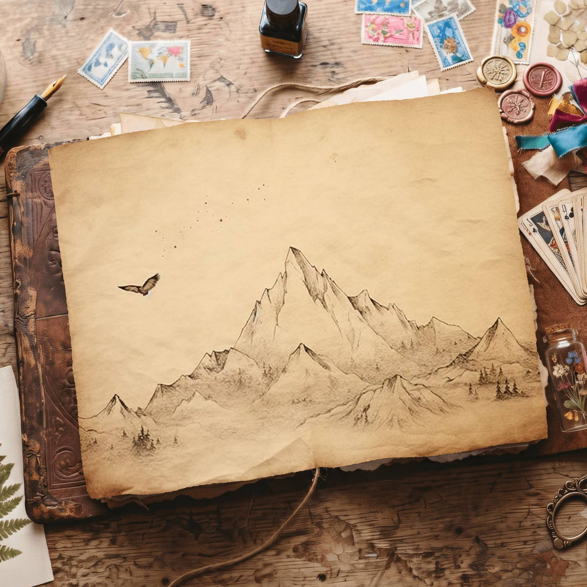 Mountains Digital Papers