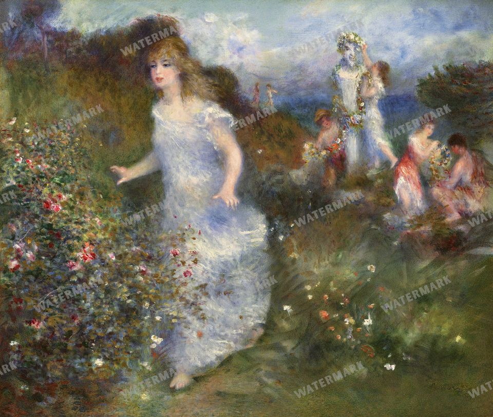 Pierre Auguste Renoir Vintage Paintings