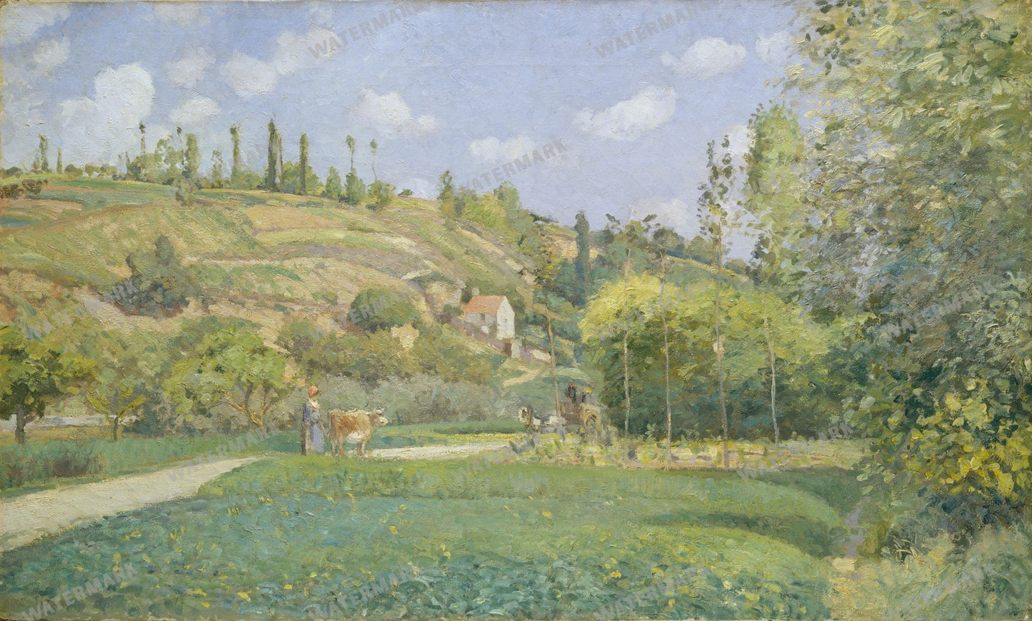 Pissaro Vintage Paintings