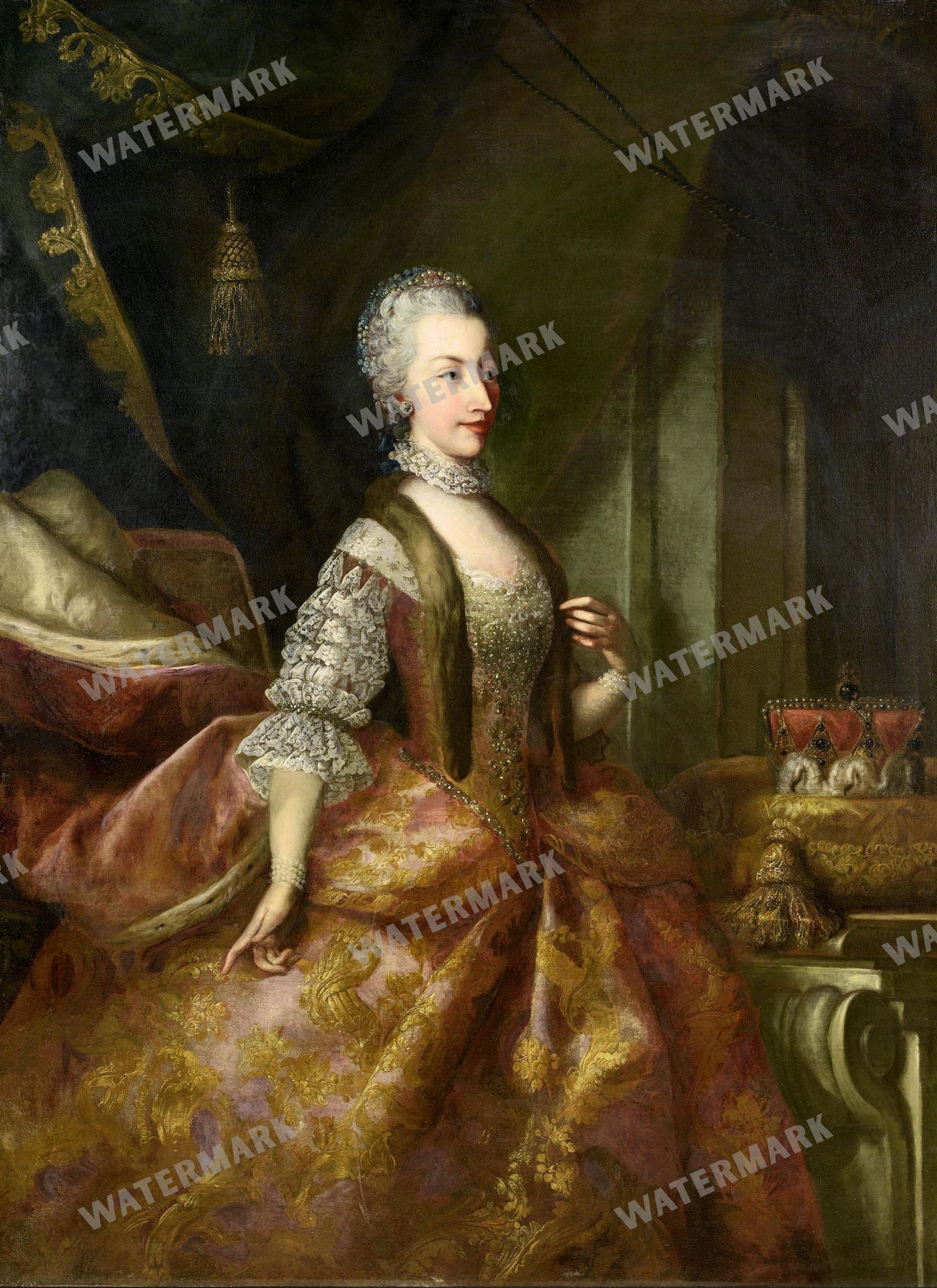 Portraits Vintage Paintings