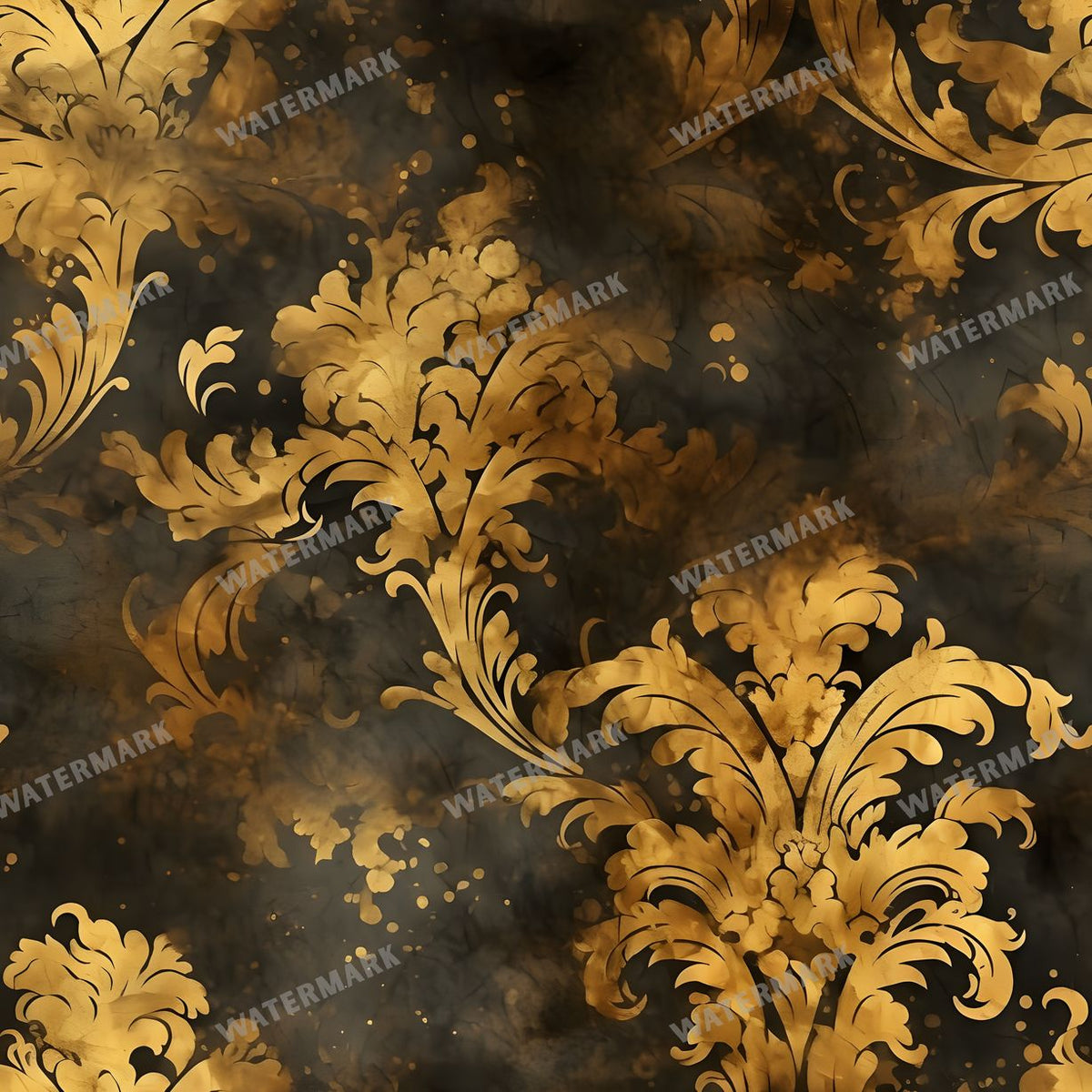 Regal Damask seamless pattern digital paper, repeating design 13