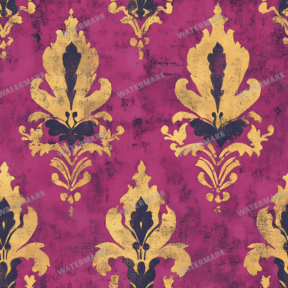 Regal Damask seamless pattern digital paper, repeating design 13