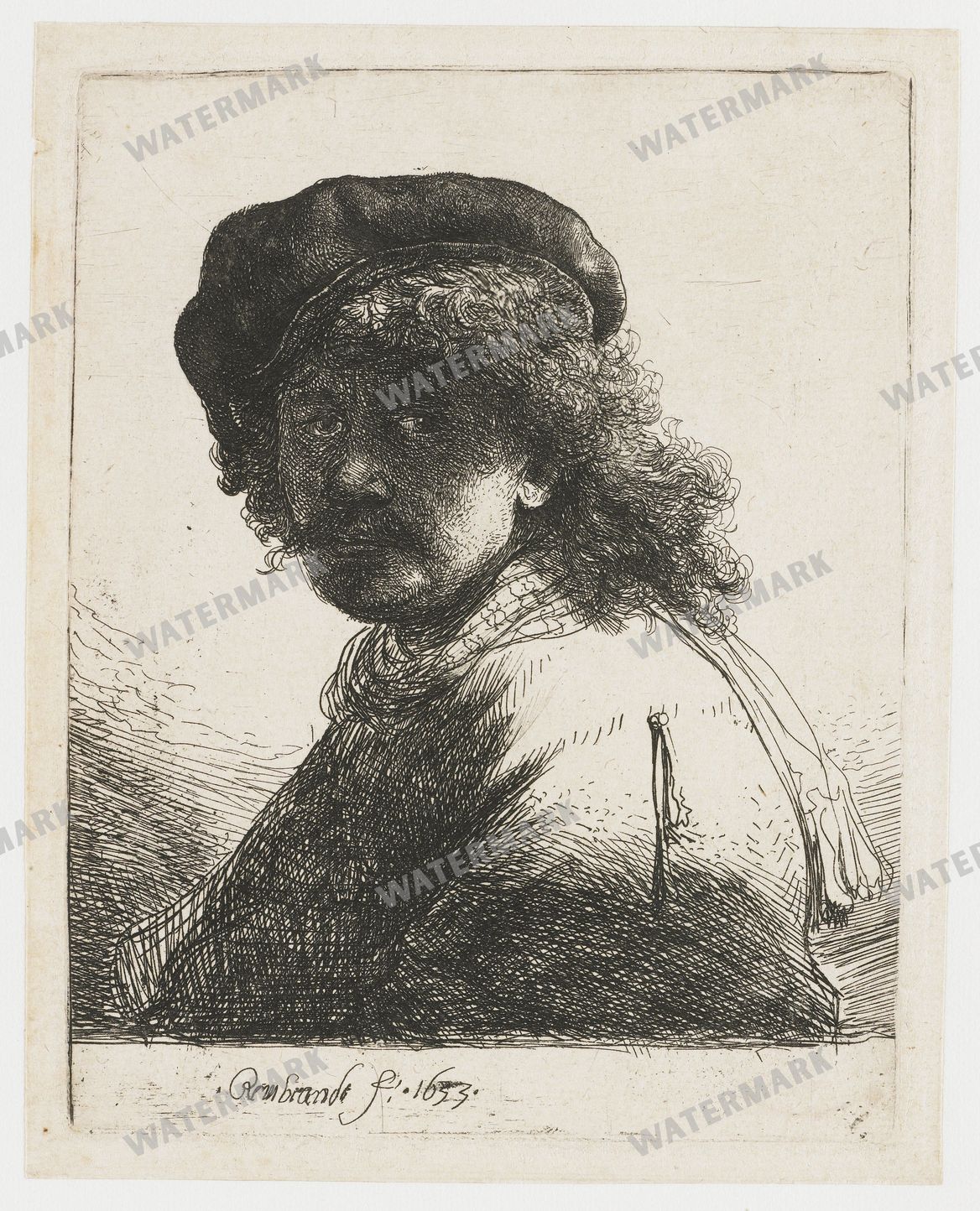 Rembrandt Van Rijn Vintage Paintings