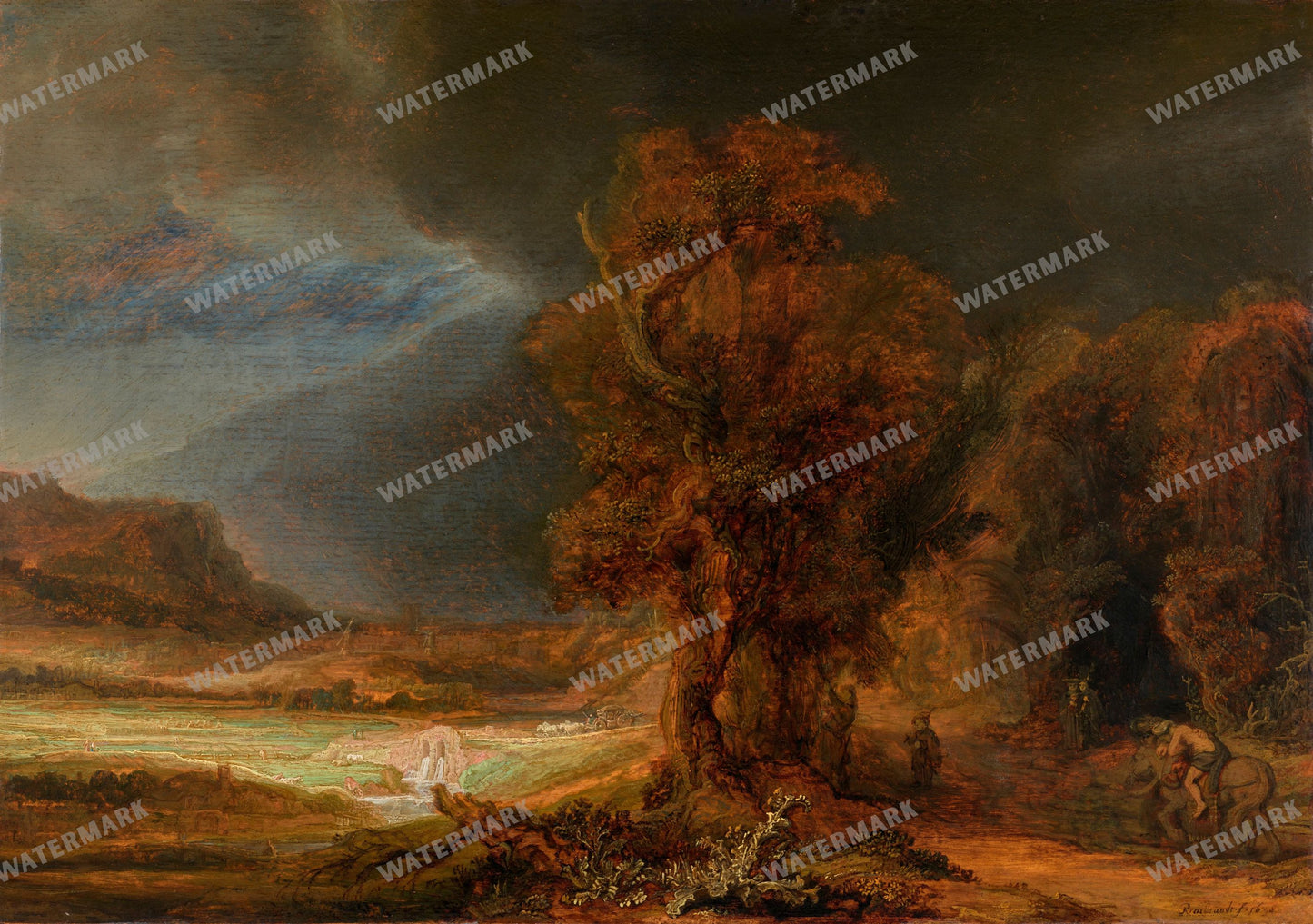 Rembrandt Van Rijn Vintage Paintings