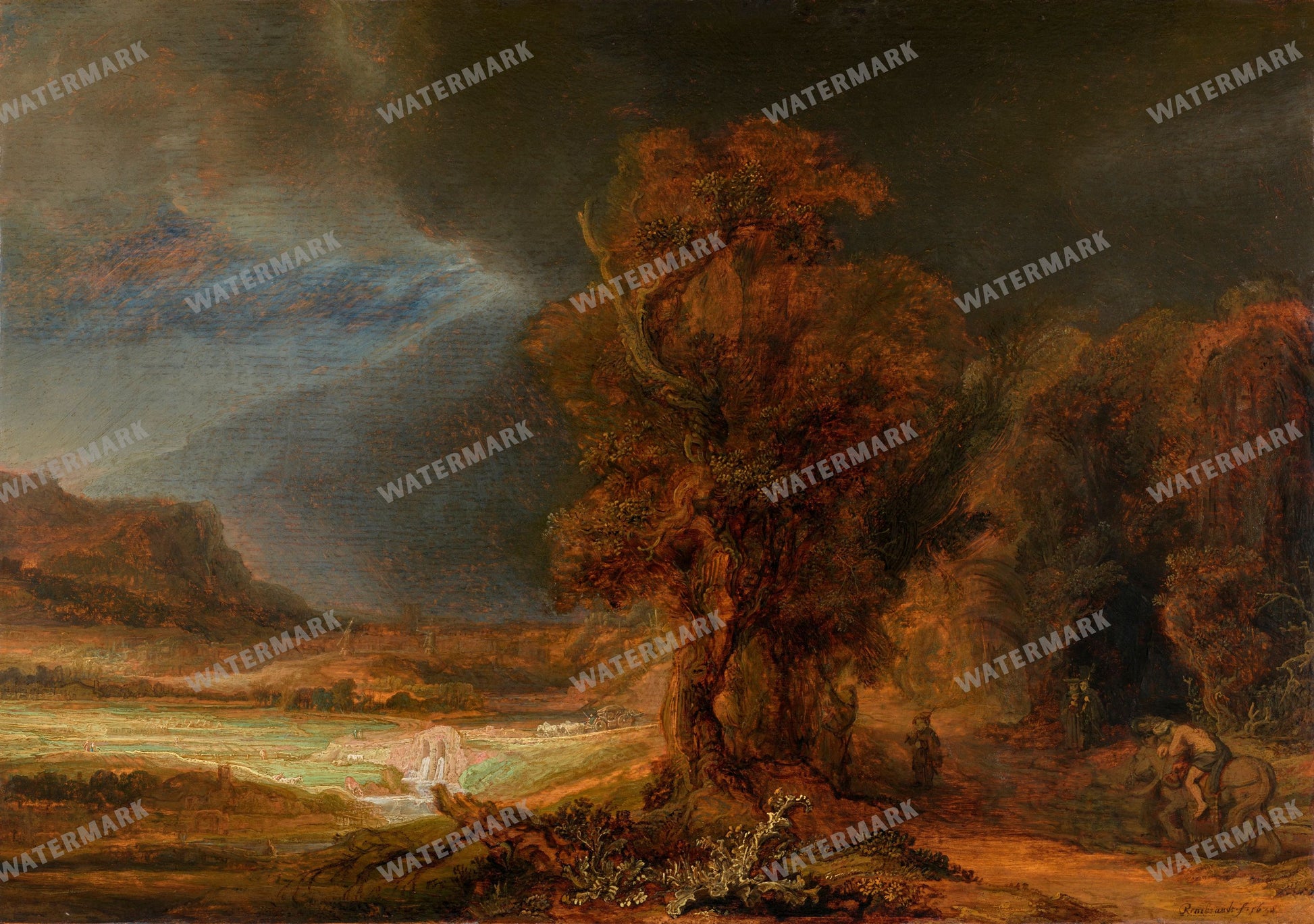 Rembrandt Van Rijn Vintage Paintings