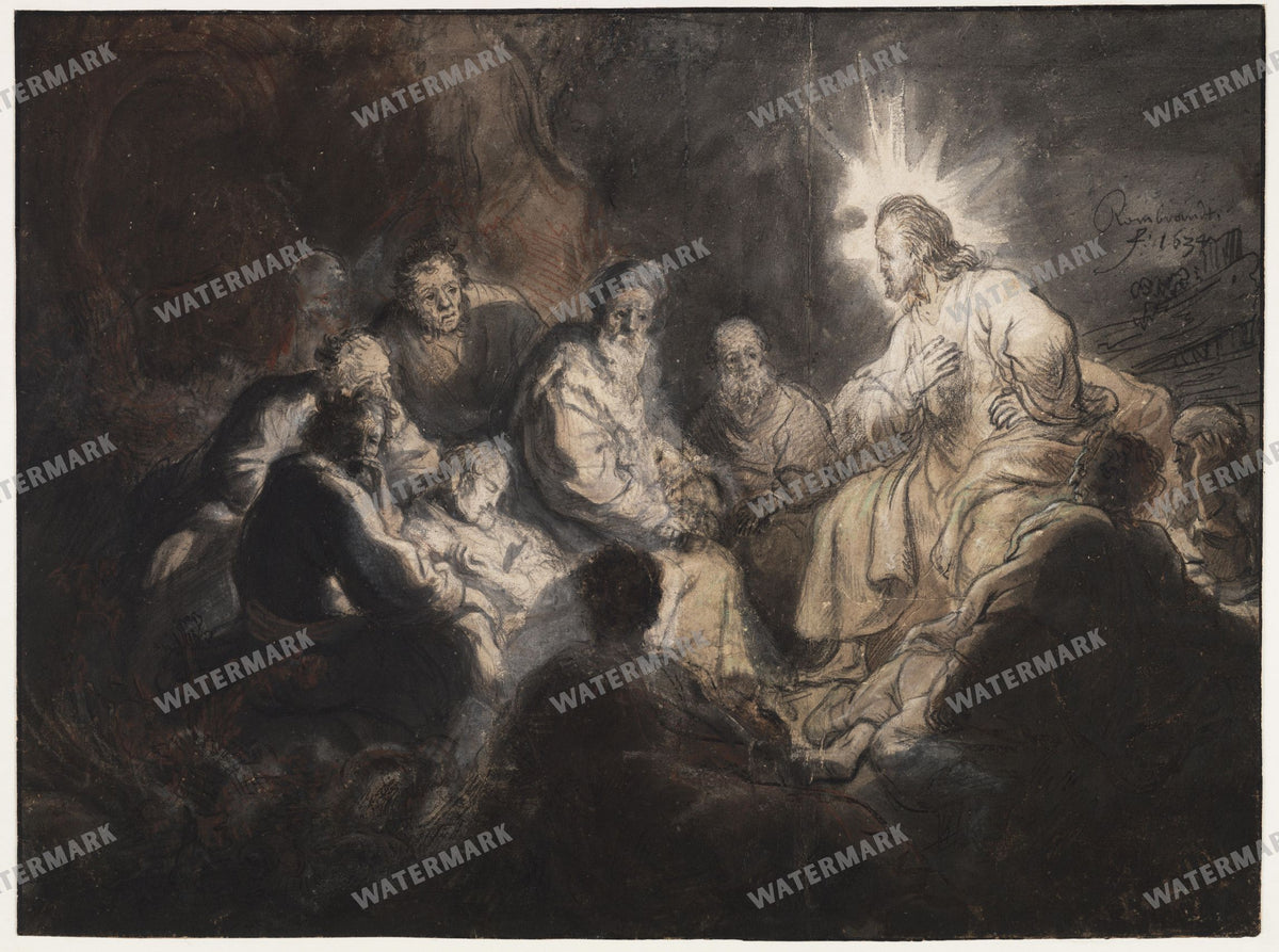 Rembrandt Van Rijn Vintage Paintings