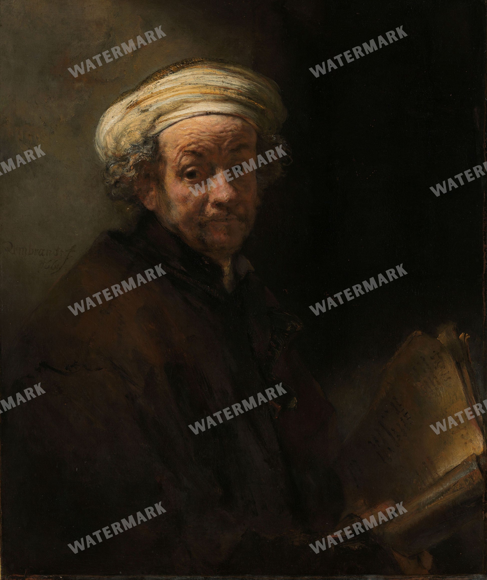 Rembrandt Van Rijn Vintage Paintings